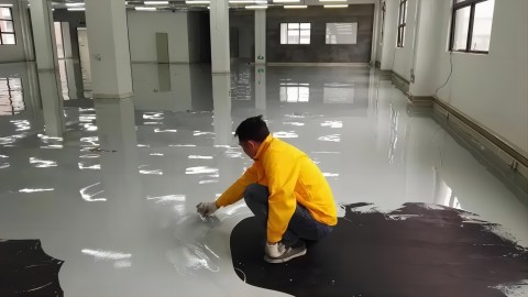 灯塔防腐防静电地坪,防腐防静电自流平地坪